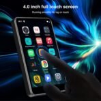 MP3 Player with Bluetooth and WiFi, 80GB Storage& Android OS, 4" Touch Screen Spotify Music&Video Player, Built-in Speaker, FM Radio, MP4 Player for Kids - Image 5