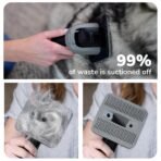 FurMe Original Pet Grooming Vacuum Kit - Cat & Dog Grooming Kit for Easy Pet Care at Home, Quiet & Safe Dog Hair Remover Machine with Brush, Clipper, Shedding & Cleaner Tools & 1L Canister - Image 7