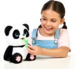 Little Live Pets My Baby Talking Panda ChuChu, Cuddly Panda Toy Plush with 50+ Sounds, Potty Dance, Kick, Feed, Kids Interactive Animal Toys Ages 4+ - Image 3