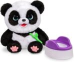 Little Live Pets My Baby Talking Panda ChuChu, Cuddly Panda Toy Plush with 50+ Sounds, Potty Dance, Kick, Feed, Kids Interactive Animal Toys Ages 4+ - Image 4