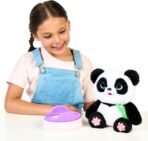 Little Live Pets My Baby Talking Panda ChuChu, Cuddly Panda Toy Plush with 50+ Sounds, Potty Dance, Kick, Feed, Kids Interactive Animal Toys Ages 4+ - Image 5