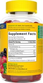 Nature Made Zinc Supplements 30 mg Per Serving, Dietary Supplement for Immune Health and Antioxidant Support, 60 Zinc Gummies, 30 Day Supply - Image 9