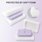 Professional Makeup Kit for Women,140 Colors Cosmetic Make up Palette Set Kit Combination,Include Eyeshadow,Blush,Highlighter, Pressed Powder,Makeup Gift Set for Women Girls &Teens (Purple Y) - Image 6