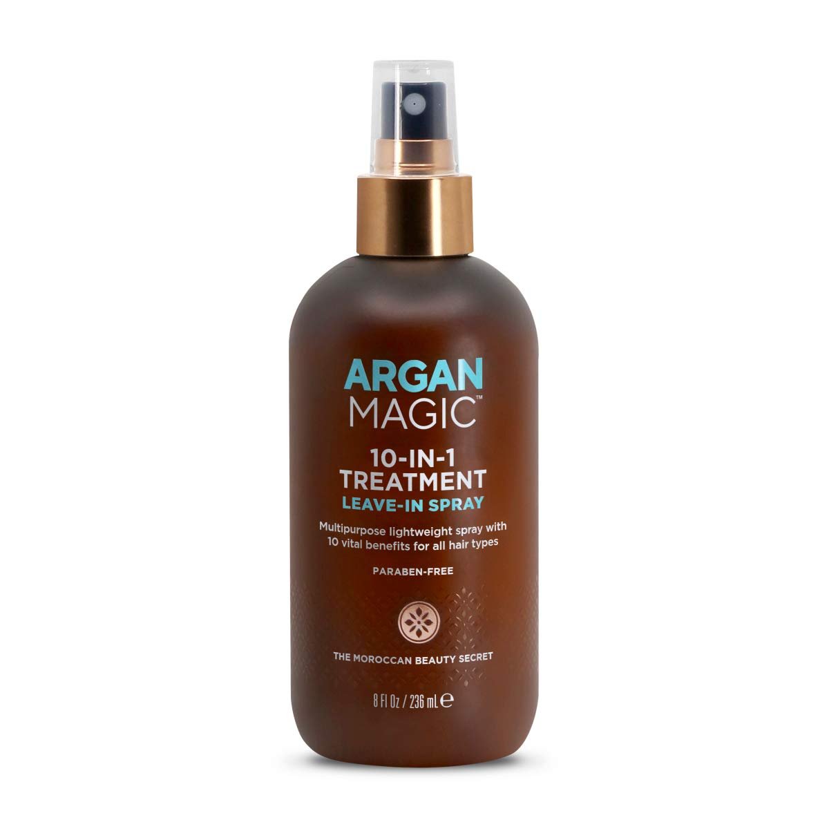 Argan Magic 10 in 1 Hair Treatment & Stylizing Multipurpose Leave in Spray for all Hair Types | Made in USA | Paraben Free | Cruelty Free (8 oz) - Image 3