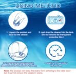 Vacplus Automatic Toilet Bowl Cleaner Tablets, Bathroom Toilet Tank Cleaner (12 PACK), VA-T165 - Image 7