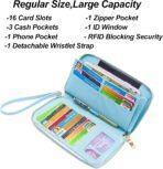 YZAOLL Purses for Women Faux Leather Medium Large Tote Satchel Shoulder Purse Handbag Wallet set - Image 5
