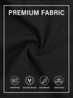 PLEPAN Men's Casual Cargo Pants Drawstring Hiking Workout Tactical Joggers Sweatpants for Men with Pockets - Image 5