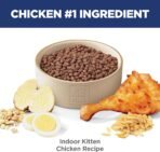 Hill's Science Diet Kitten Indoor Dry Cat Food, Chicken, 7 lb. Bag - Image 5