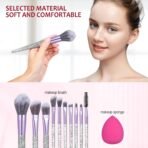 Makeup Kit For Women Full Kit Eyeshadow Eyeliner lipgloss, Lipstick Makeup brushes Mascara Eyebrow pencil Concealer Face Powder Primer make up Set For Girls Beginners - Image 5