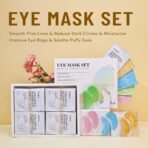 Under Eye Patches for Dark Circles,Eye Mask for Puffy Eyes With Collagen,Retinol,Vitmin C,Hyaluronic Acid and Niacinamide Face Masks Skincare Spa Gifts for Woman 20Pairs - Image 3