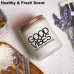 House Warming Gifts New Home, New Home Gifts, Good Vibes Candle, New House Essentials Best Presents for Women Couple Friends - Lavender Candles - Image 6