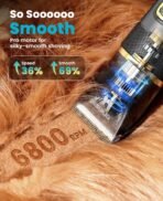 oneisall Dog Clippers Low Noise, Pro Dog Grooming Clippers Kit with Rechargeable Cordless Shaver Trimmer for Dogs Cats, IPX7 Waterproof Pet Clippers Grooming At Home - Image 5