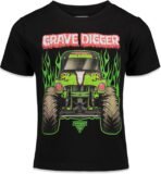 Monster Jam 3 Pack T-Shirts Toddler to Big Kid Grave Digger El Toro Loco Monster Mutt - Image 4