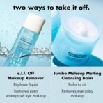 e.l.f. SKIN Mini Holy Hydration! Makeup Melting Cleansing Balm, Face Cleanser & Makeup Remover, Infused with Hyaluronic Acid to Hydrate Skin, 0.45 Oz - Image 5
