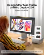 Silkland USB C Monitor Display Cable 3.3FT 4K@144Hz/60Hz, 8K USB C 3.2 Gen 2x2 Video Cable, 20Gbps Data Transfer, 240W PD Charging, Type C Compatible for iPhone 17, MacBook, CarPlay, Portable Monitor - Image 3