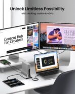 Silkland USB C Monitor Display Cable 3.3FT 4K@144Hz/60Hz, 8K USB C 3.2 Gen 2x2 Video Cable, 20Gbps Data Transfer, 240W PD Charging, Type C Compatible for iPhone 17, MacBook, CarPlay, Portable Monitor - Image 4
