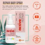 Active Skin Repair Natural, Non-Toxic, No Sting Baby Spray First Aid Safe For Use on Diaper Rash, Baby Acne, Eczema, Cuts, Wounds, Scrapes, and Other Skin Irritations (3 oz. Spray) - Image 3