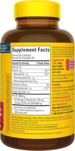 Nature Made Fish Oil Omega 3 Supplements, 1200mg Softgels, Omega 3 Fish Oil for Healthy Heart Support, 100 Softgels, 50 Day Supply - Image 7