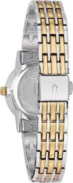 Bulova Classic Quartz Ladies Watch, Stainless Steel Diamond - Image 4