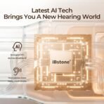 iBstone AuraLink Bluetooth OTC Hearing Aids for Seniors Adults, App-Controlled for Precise Fitting, AI Noise Reduction, Bluetooth 5.4 for Phone Call & Music Streaming, Compatible with iOS & Android - Image 4