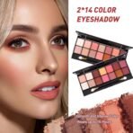 makeup sets for women,Professional Makeup Kit with Eyeshadow Palette,Brushes Set, Foundation, Lip Gloss, Travel Bag, Complete Beauty Set (Colorful bag) - Image 6