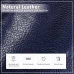 befen Genuine Leather Small Crossbody Bags for Women Cell Phone Bag Cross Body Purses,Silver Zipper - Image 4