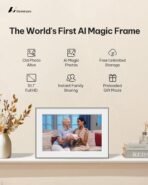 Magic Frame [AI Photo to Video] – 10.1" FHD WiFi Digital Picture Frame, AI Motion Sensor, Old Photo Alive, Unlimited Cloud Storage, Picture Share with APP, Touchscreen, Gift for Loved One - Image 3