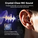 iBstone Edge Hearing Aids for Seniors Adults – Superior Sound Quality, IP67 Waterproof & Sweatproof, Durable for Outdoor Sports, Rain & Sweat, 1.5H Fast Charging - Image 3