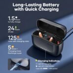 iBstone Edge Hearing Aids for Seniors Adults – Superior Sound Quality, IP67 Waterproof & Sweatproof, Durable for Outdoor Sports, Rain & Sweat, 1.5H Fast Charging - Image 6