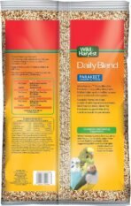 Wild Harvest Daily Blend Nutrition Diet for Parakeet, Canary and Finch 10 Pounds, Orange flavour - Image 3