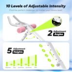 MERACH Ab Machine, Ab Workout Equipment, Adjustable Ab Trainer Machine for Abs Workout at Home Gym, Foldable, Knee Protection, Abdominal Trainer for Stomach Workout - Image 4