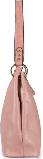 Montana West Hobo Bag for Ladies Shoulder Handbags with Back Pocket | Purses, with Zipper, Purses, with Zipper - Image 5