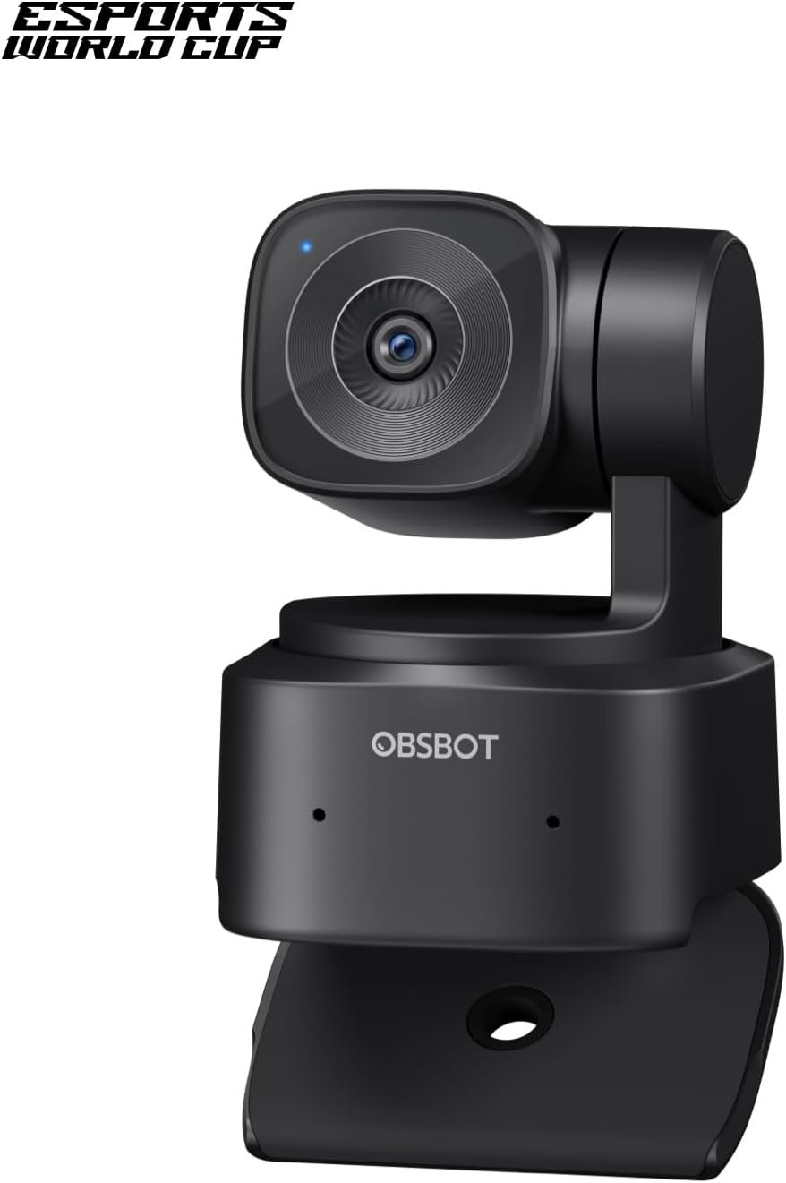 OBSBOT Tiny SE 1080P 100FPS Webcam for PC, AI Tracking PTZ Streaming Camera with 1/2.8" Sensor, Gesture Control, Dual ISO, Staggered HDR, Web Camera for Desktop Computer, Laptop, Meeting, Video Calls. - Image 3