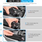 STARTRC PHOTO Osmo Mobile 7P/8 Case, Portable PU Shoulder Bag for DJI OM 7 Pro/OM8 Gimbal Stabilizer Travel Case for DJI Osmo Mobile 8/7/7P Accessories - Image 5