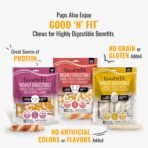 Good ‘n’ Fun Triple Flavor Kabobs Chews for All Dogs, 24 Ounces, Treat Your Dog to Long-Lasting Chews Made from Beef Hide, Real Chicken, Pork Hide, Duck and Chicken Liver - Image 8