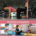 Resistance Bands for Working Out Exercise Loop Bands Workout Bands Set for Men Women Body Stretching, Crossfit Training, Home Workout, Physical Therapy, Booty Legs, Set of 5 - Image 7