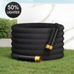 2025 Upgraded 50FT Non-Expanding Garden Hose, Lightweight, Flexible Ultra-Light Water Hose, Burst-Resistant, Lead-Free, Anti-Kink, High-Pressure - Image 5