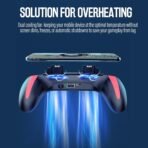 Mobile Game Controller with 4000mAh Power Bank & Cooling Fan, L1R1 Triggers Joystick for PUBG/Call of Duty/Fortnite, Gaming Grip Gamepad for 4.7-7" Android iOS Phone - Image 5