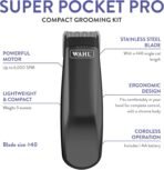 Wahl Professional Animal Super Pocket Pro Pet, Dog, & Cat Trimmer & Grooming Kit - Black Chrome - Image 3