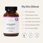 Foundation Skincare UnTangled Hair Vitamins (60-day supply) - Collagen & Biotin Supplement for Women & Men, Visibly Thicker, Faster Hair Growth - Image 3