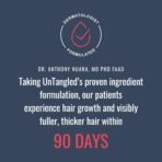 Foundation Skincare UnTangled Hair Vitamins (60-day supply) - Collagen & Biotin Supplement for Women & Men, Visibly Thicker, Faster Hair Growth - Image 8