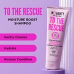 Noughty 97% Natural To The Rescue Moisture Boost Shampoo, to Gently Cleanse and Replenish Lost Moisture with Sweet Almond and Sunflower Seed, Sulfate Free Vegan Haircare 8.4fl.oz - Image 3