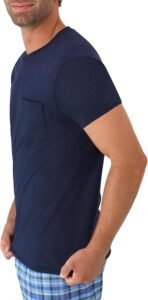 Hanes Men's Pocket T-Shirt Pack, 6-Pack, Cool & Breathable Cotton Tees, Stay-Tucked Undershirts for Men - Image 4
