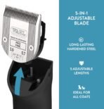 WAHL Professional Animal 5-in-1 Adjustable Blade Arco, Bravura, Chromado, Creativa, Figura, and Motion Pet, Dog, and Horse Clippers - Fine (2179-301) - Image 5