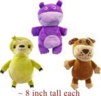 Jalousie Multipack Dog Squeaky Toys Strong Almost Indestructible, with Added Liner for Longer Play Dog Chew Toys (Medium Size - 6 Pack Assorted Animals) - Image 5