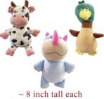 Jalousie Multipack Dog Squeaky Toys Strong Almost Indestructible, with Added Liner for Longer Play Dog Chew Toys (Medium Size - 6 Pack Assorted Animals) - Image 6