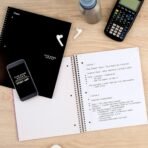 Five Star Spiral Notebook Plus Study App, 1 Subject, College Ruled Paper, 100 Sheets, 8-1/2" x 11", School, Black (72057) - Image 5