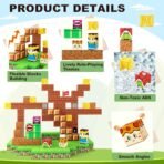 Soyee Magnetic Blocks Building Toys - Build Mine Magnet World Set Toddler Kids Sensory Toys for Boys & Girls Ages 3-5 5-7 8-12, 1'' Magnetic Cubes Game for Boys - Image 4