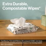 The Honest Company Hypoallergenic Multi-Use Baby Wipes for Sensitive Skin Baby Pattern Play 288 Count - Image 5