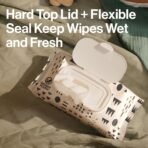 The Honest Company Hypoallergenic Multi-Use Baby Wipes for Sensitive Skin Baby Pattern Play 288 Count - Image 7